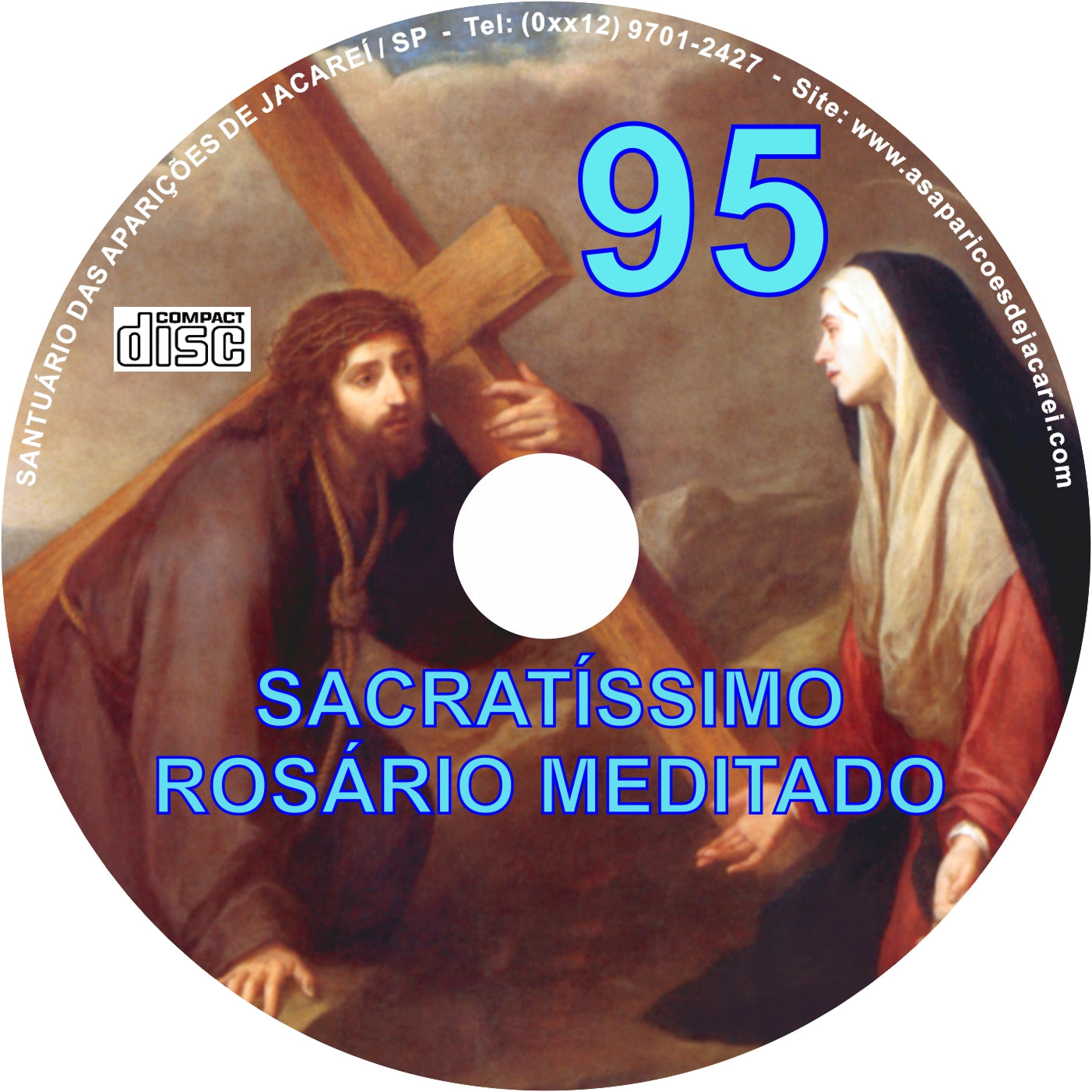 CD Rosário Meditado 095 CD Rosário Meditado 095